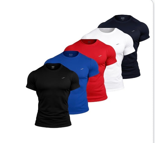 Pack de 5 Playeras Deportivas para Hombre

✨ Rendimiento, comodidad y estilo en un solo pack