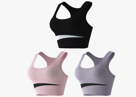 “Pack 3 Sujetadores Deportivos” ✨StrideX Comodidad + Soporte
