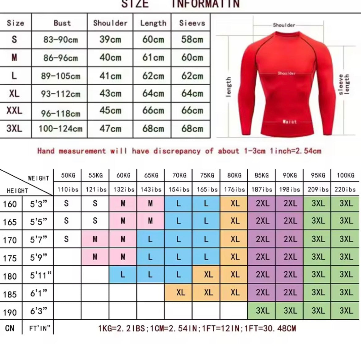 Camiseta de Compresión Manga Larga para Hombre

💪 Soporte muscular. Rendimiento total. Máxima comodidad.